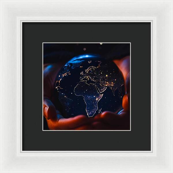 The World is Yours - Framed Print