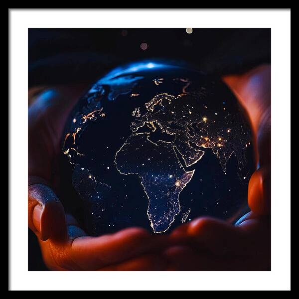 The World is Yours - Framed Print
