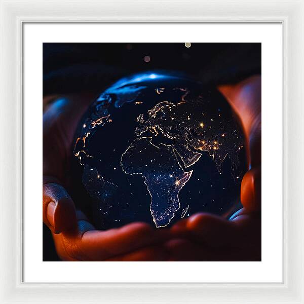 The World is Yours - Framed Print