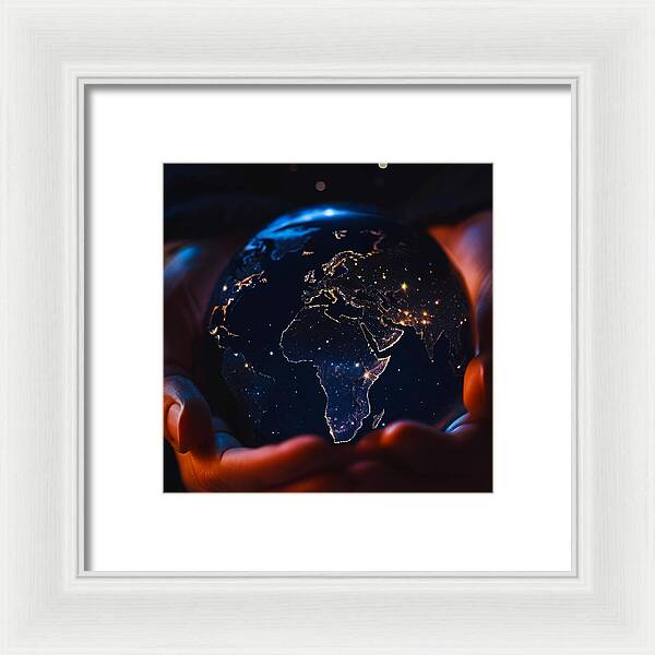 The World is Yours - Framed Print