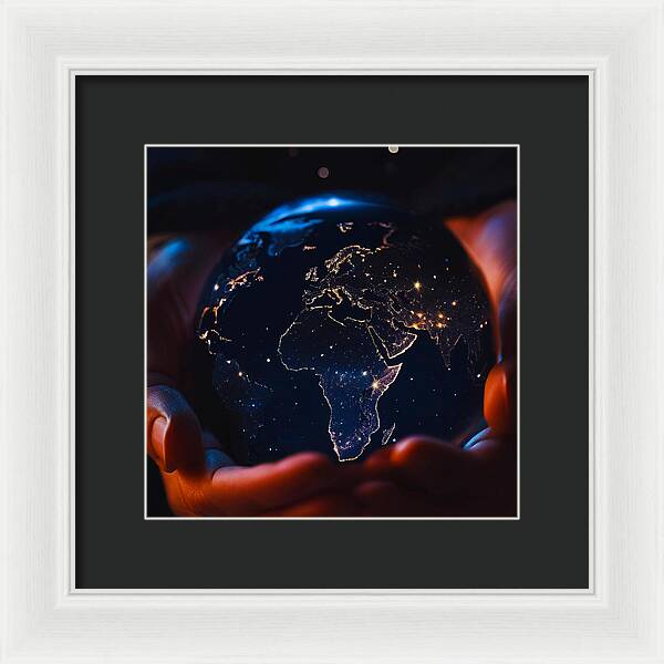 The World is Yours - Framed Print