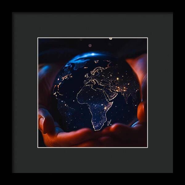 The World is Yours - Framed Print
