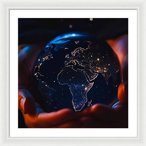 The World is Yours - Framed Print