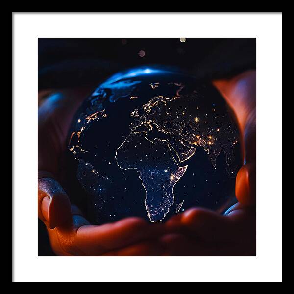 The World is Yours - Framed Print