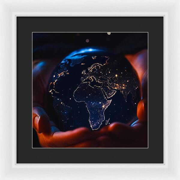 The World is Yours - Framed Print
