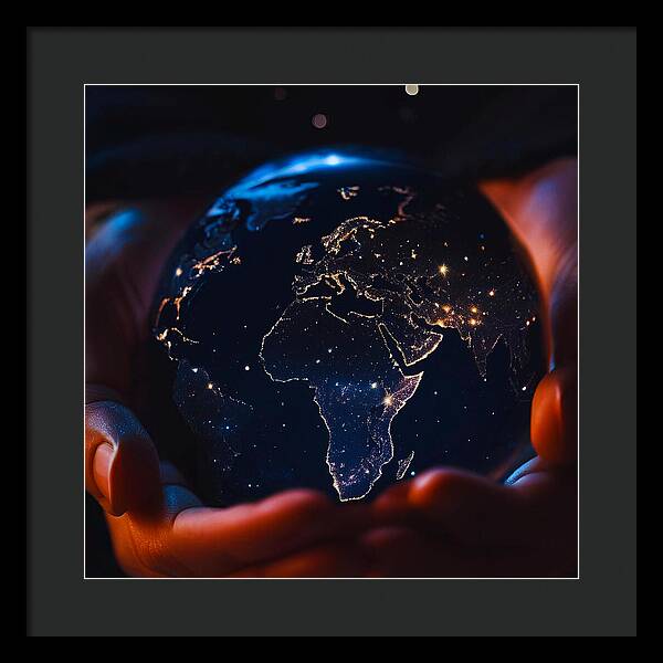 The World is Yours - Framed Print