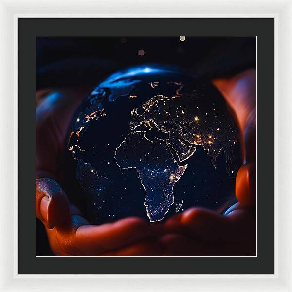 The World is Yours - Framed Print