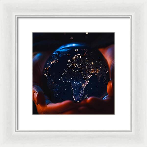 The World is Yours - Framed Print