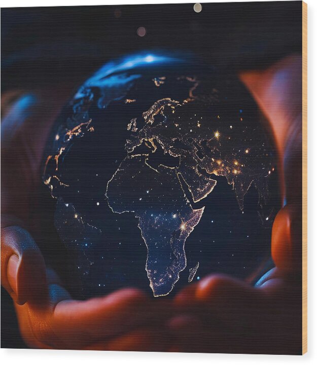 The World is Yours - Wood Print