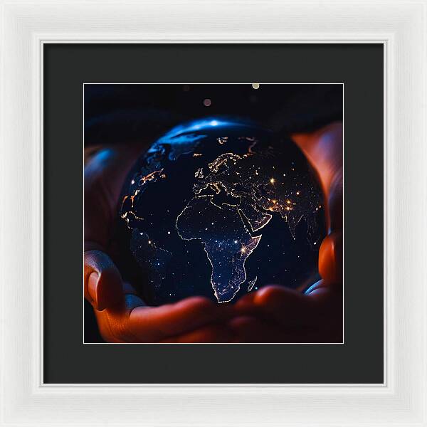 The World is Yours - Framed Print
