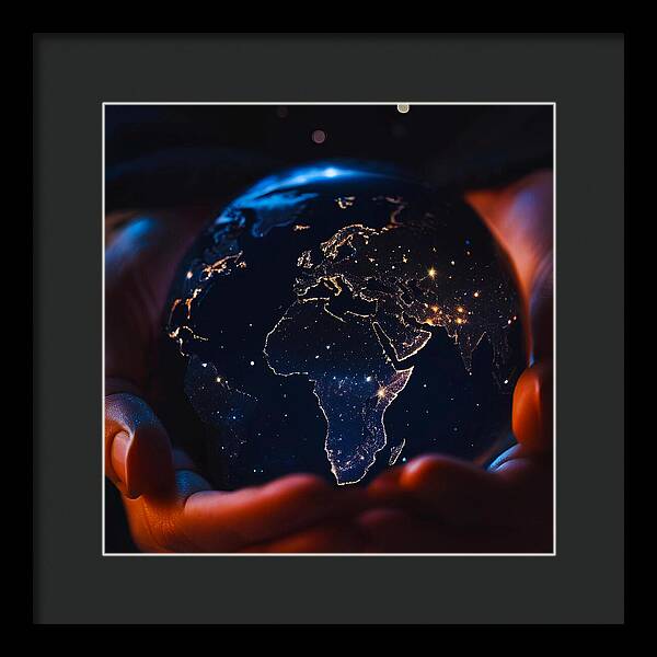 The World is Yours - Framed Print