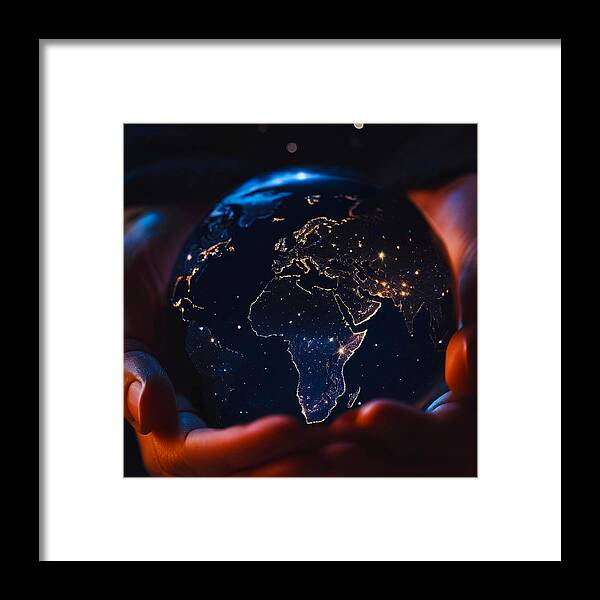 The World is Yours - Framed Print