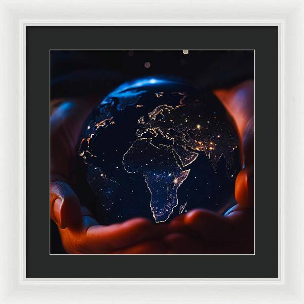 The World is Yours - Framed Print