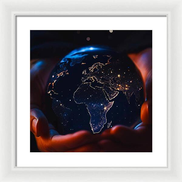 The World is Yours - Framed Print