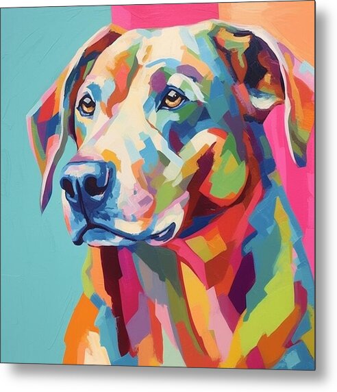 Thoughtful Contemplation - Metal Print