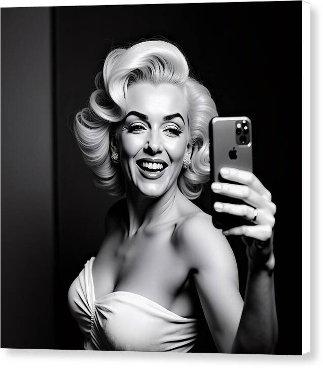 Timeless Selfie - Canvas Print