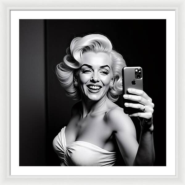 Timeless Selfie - Framed Print