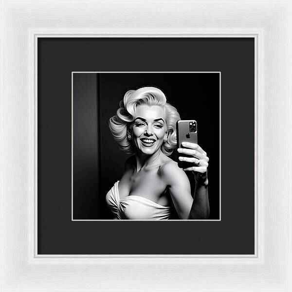 Timeless Selfie - Framed Print