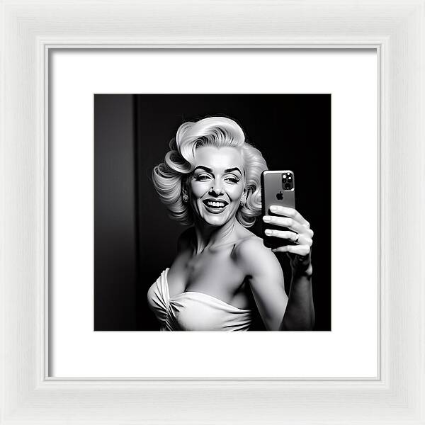 Timeless Selfie - Framed Print