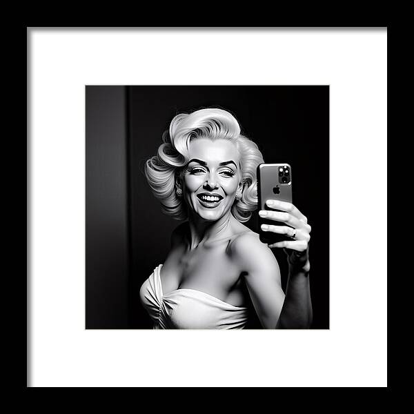 Timeless Selfie - Framed Print