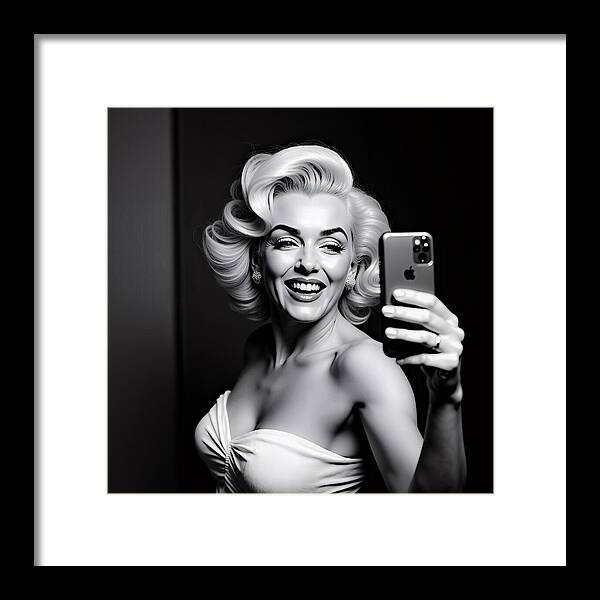 Timeless Selfie - Framed Print