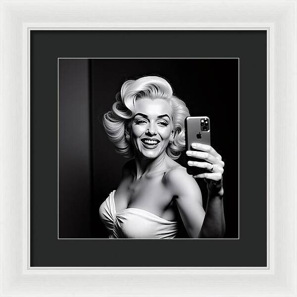 Timeless Selfie - Framed Print