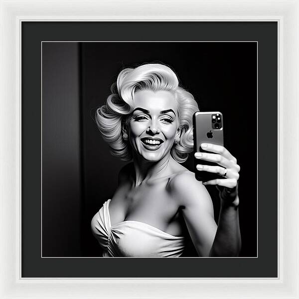 Timeless Selfie - Framed Print