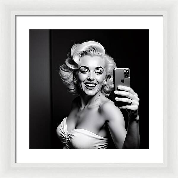 Timeless Selfie - Framed Print