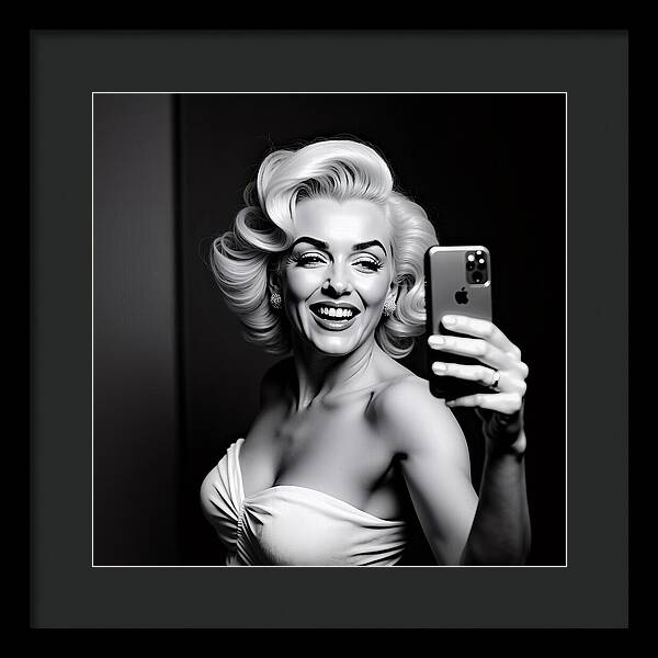 Timeless Selfie - Framed Print