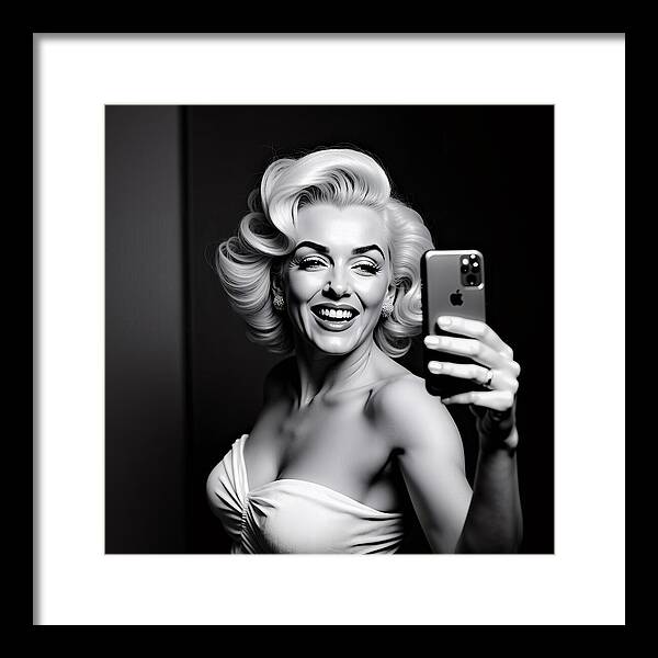 Timeless Selfie - Framed Print