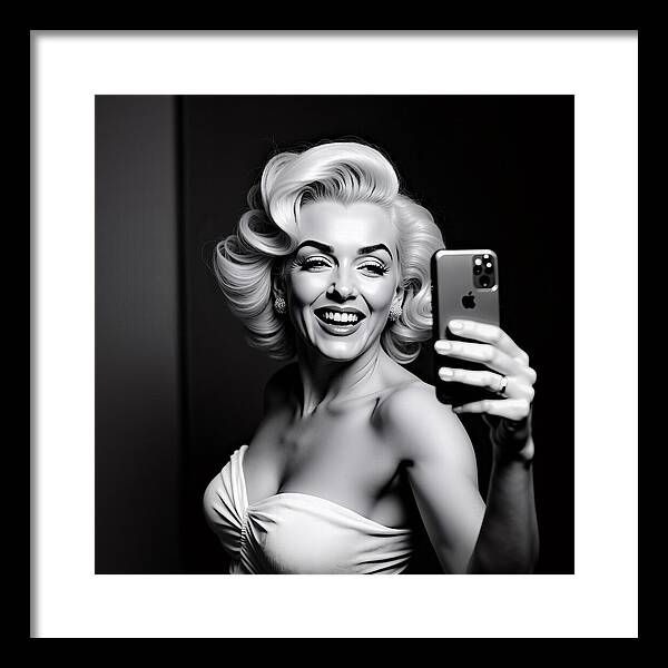 Timeless Selfie - Framed Print