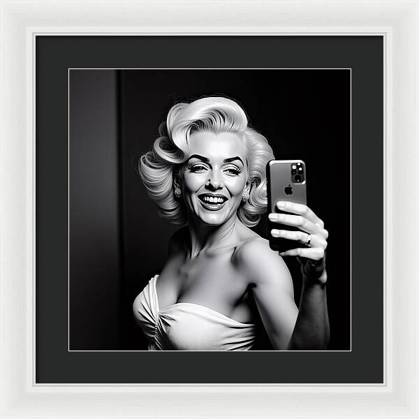 Timeless Selfie - Framed Print