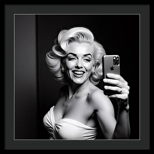 Timeless Selfie - Framed Print
