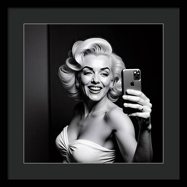 Timeless Selfie - Framed Print