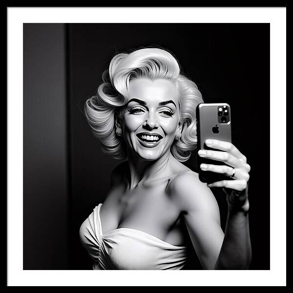 Timeless Selfie - Framed Print