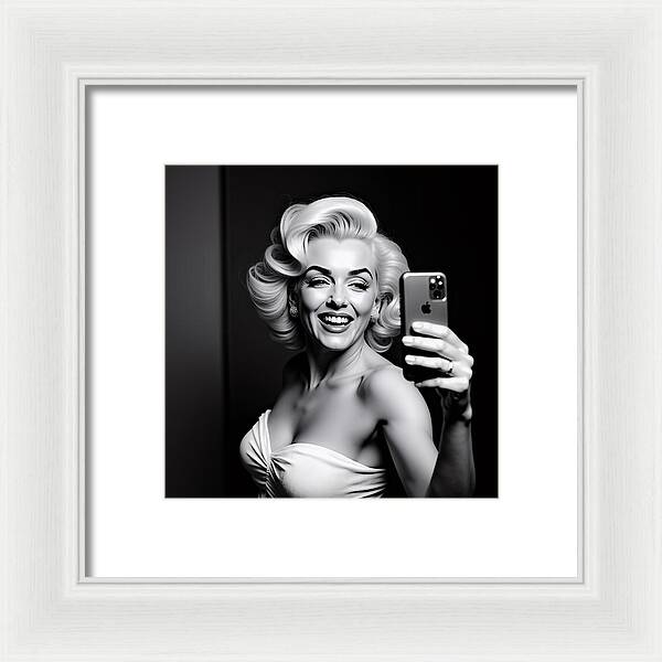 Timeless Selfie - Framed Print