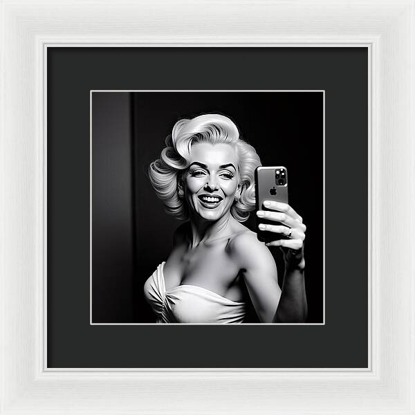 Timeless Selfie - Framed Print