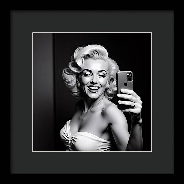 Timeless Selfie - Framed Print