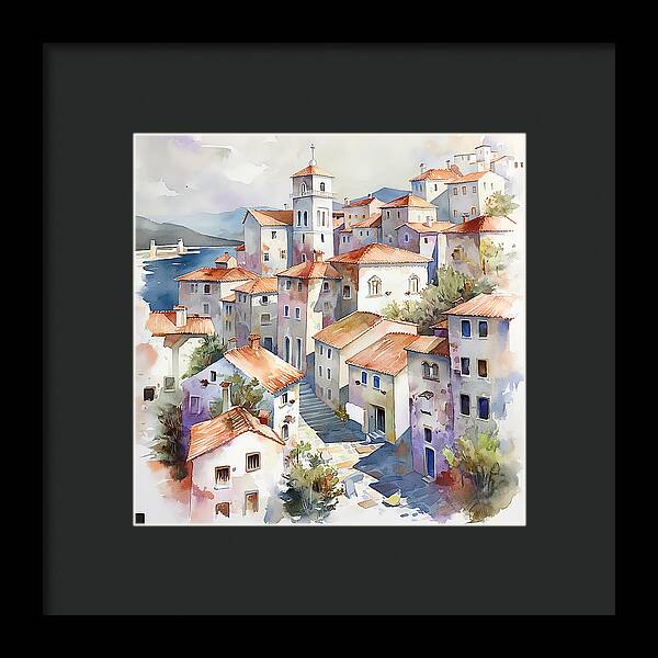 Timeless Village - Framed Print