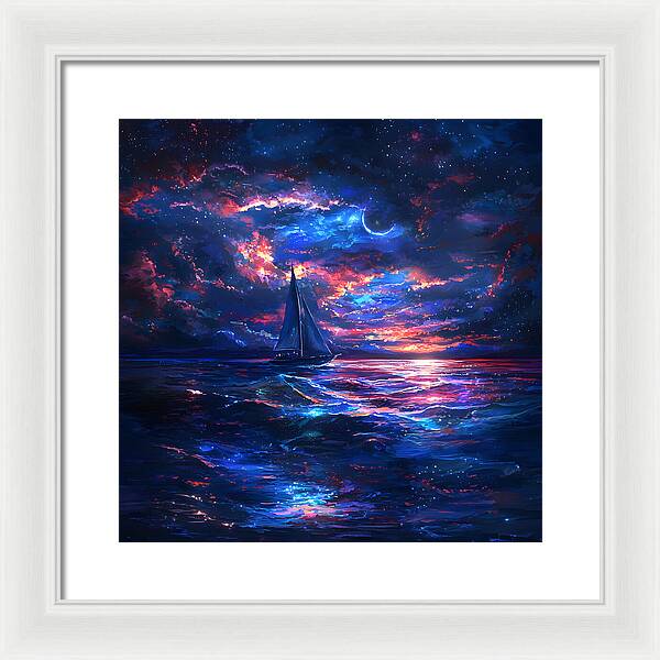 Twilight Odyssey - Framed Print