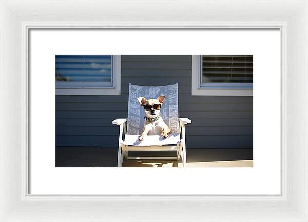 Vacation Vibes - Framed Print
