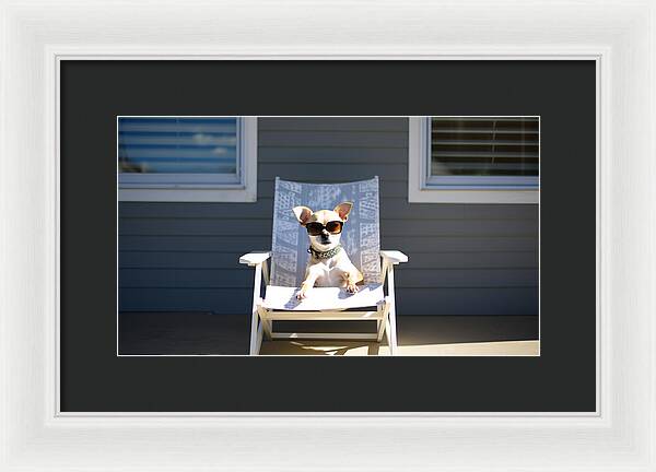 Vacation Vibes - Framed Print