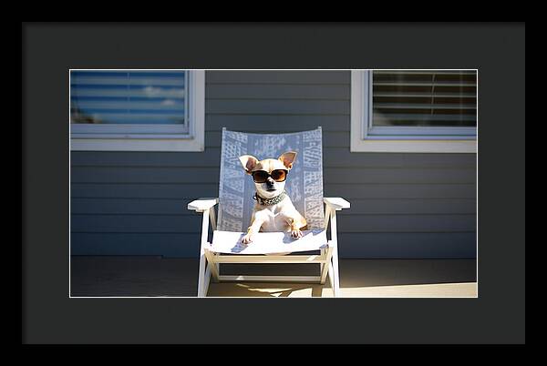 Vacation Vibes - Framed Print