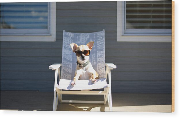 Vacation Vibes - Wood Print