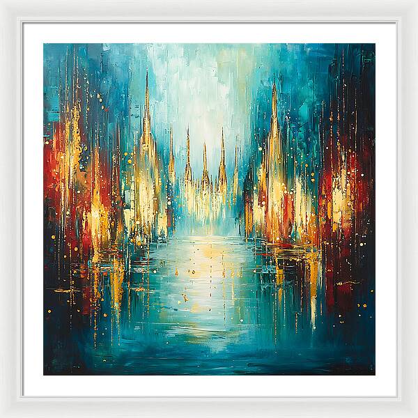 Veil of Light - Framed Print