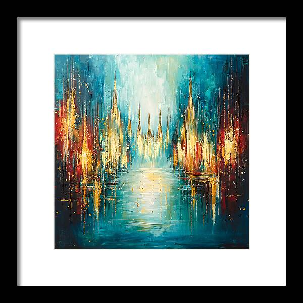 Veil of Light - Framed Print
