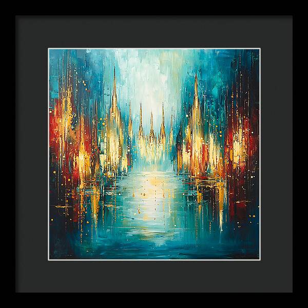 Veil of Light - Framed Print