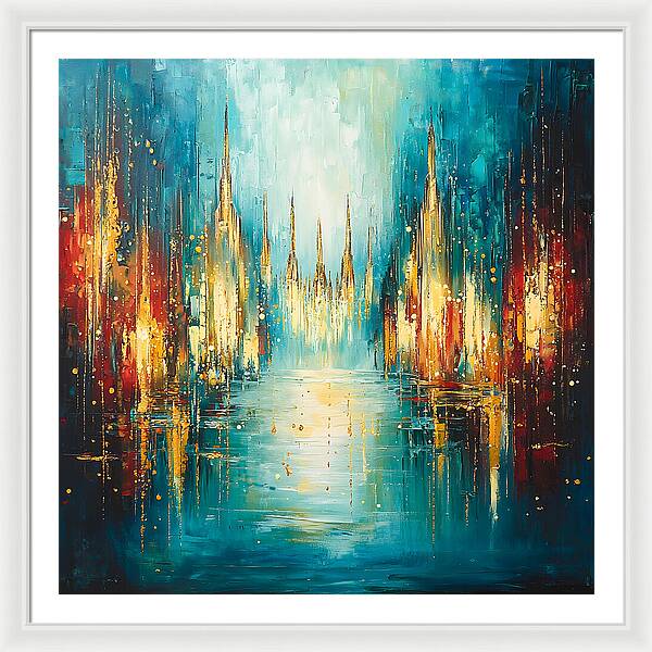 Veil of Light - Framed Print