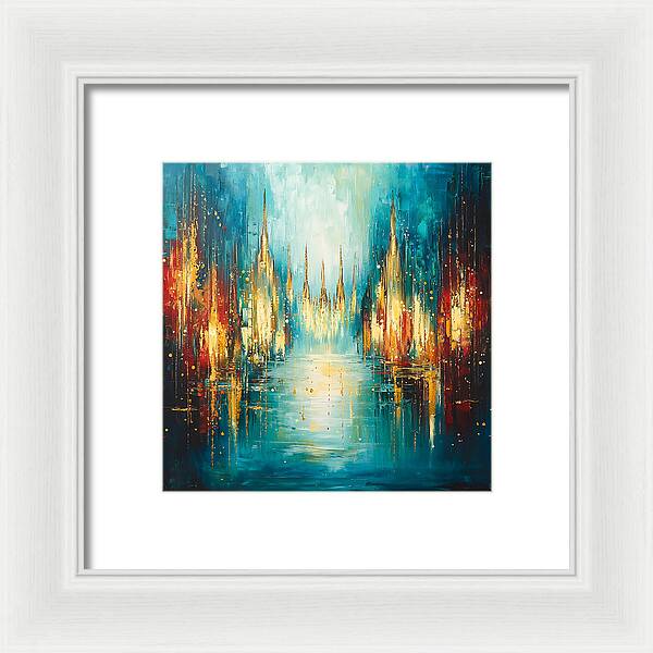 Veil of Light - Framed Print