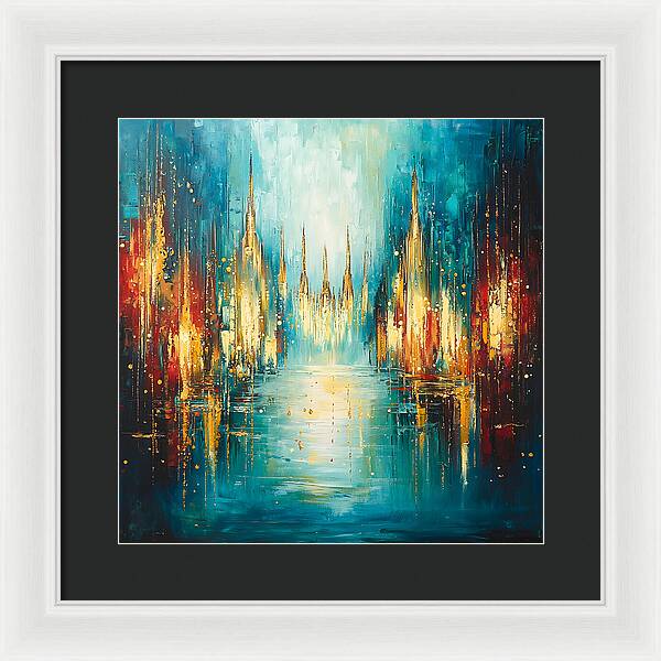 Veil of Light - Framed Print
